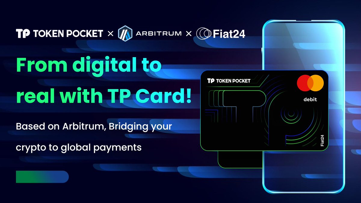 💳 TokenPocket Launches Mastercard Crypto-to-Fiat Service for Asia Bridging  Web 3.0 to Everyday Payments! 🎉 TokenPocket has officially launched the  blockchain-based Mastercard Swiss bank debit card, now open for Asian  users! With