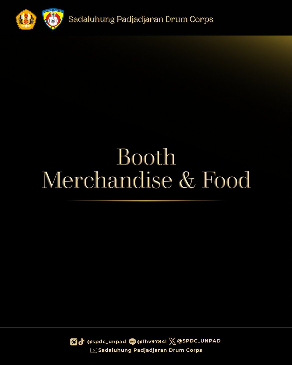 [4 Decennary]

📅 Tanggal: Sabtu, 21 Desember 2024
🕒 Waktu: 16.00 (open gate) 
📍 Lokasi: Dome Fikom Unpad Jatinangor
👔 Dress Code: Nuansa putih dan *atribut SPDC

Jangan lewatkan kesempatan untuk menjadi bagian dari sejarah kami. Kami tunggu kehadirannya! 

#unpadjatinangor