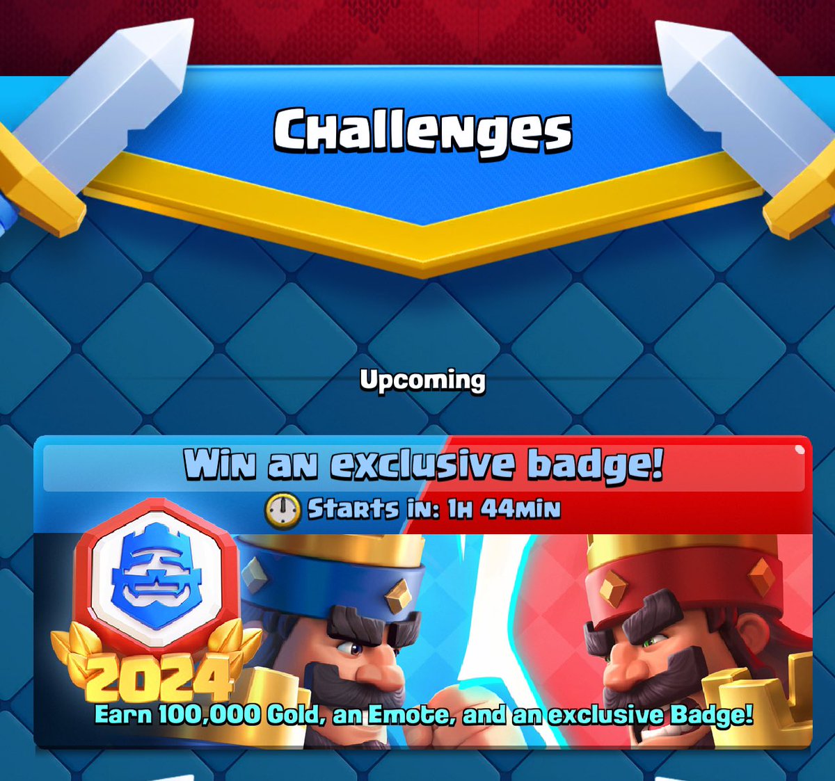 powp83's tweet photo. Dzień dobry 🚀
Dziś rusza Najlepsze wyzwanie w Clash Royale 💪 #win20 🔥
Powodzenia wszystkim 🤞♥️ https://t.co/jq5OYN4xeP