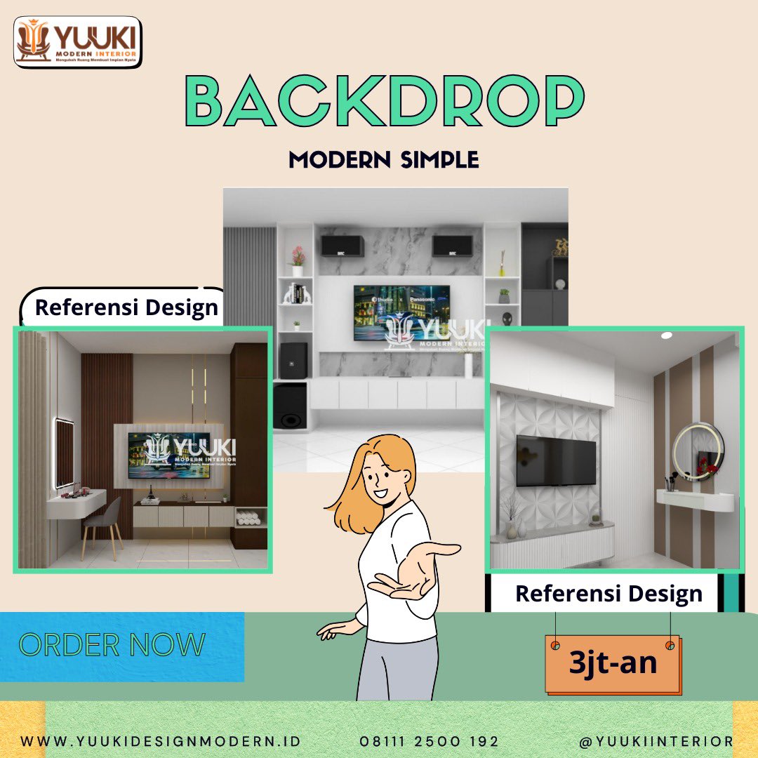 Yuukiinterior's tweet image. 🎉 Acara Anda, backdrop kami! 🎉
Tingkatkan kesan profesional &amp;amp; estetik untuk event Anda dengan backdrop custom yang elegan. ✨
Pesan sekarang, dan wujudkan backdrop impian Anda! 📩

#BackdropEvent #CustomBackdrop #DekorasiEvent