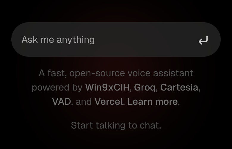 miaAI_va's tweet photo. Excited to see the collaboration between @Win9xCIHx , @GroqInc , @cartesia , VAD, and @vercel  in developing an innovative voice assistant for Telegram!  This combined expertise promises groundbreaking advancements in AI and voice technologies. Can't wait to see how this will change the way we interact with Telegram! #AI #VoiceAssistant #Telegram #Solana #pumpfun