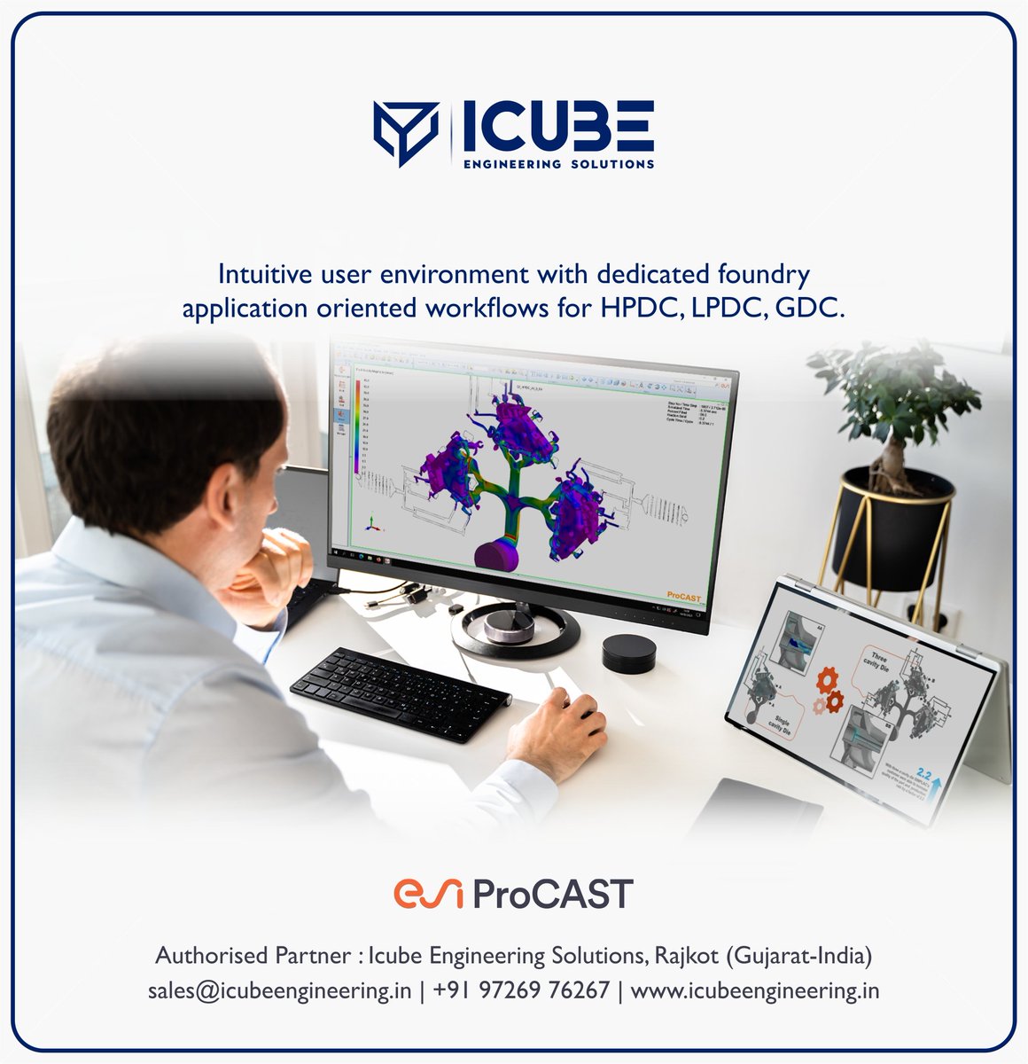 icube_engineer's tweet image. covers a wide range of die casting processes

#ProCAST #QuikCAST #ESI #Keysight #Icube #castingsimulation #castingdefects