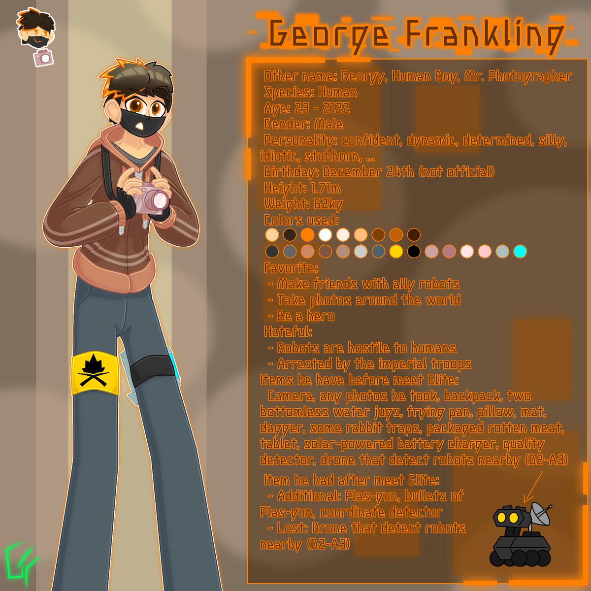 Gradian_2203's tweet photo. George Frankling, Elite's human friend and comedian for her team
#art #artmoots #digitalart #oc #originalcharacter #characterdesign #human #humanboy #Information https://t.co/25nPnrwelu