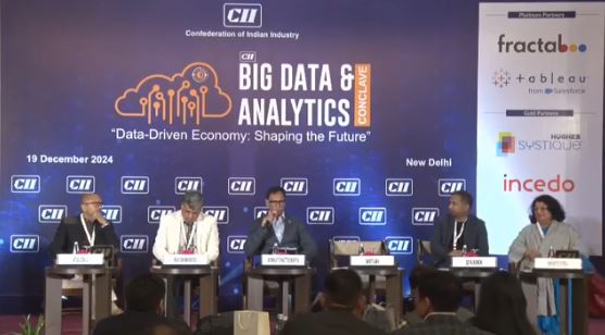 24FramesDigital's tweet photo. Watch the incredible Panel Discussion on “Analytics in Action: Turning Data into Gold” as data is the new oil, and analytics transforms it into valuable insights.

Watch it live here - https://t.co/FBCMKmO6Kc

#24FramesDigital #CII #Conclave #Event #Livestream https://t.co/uwVRDO1Akx