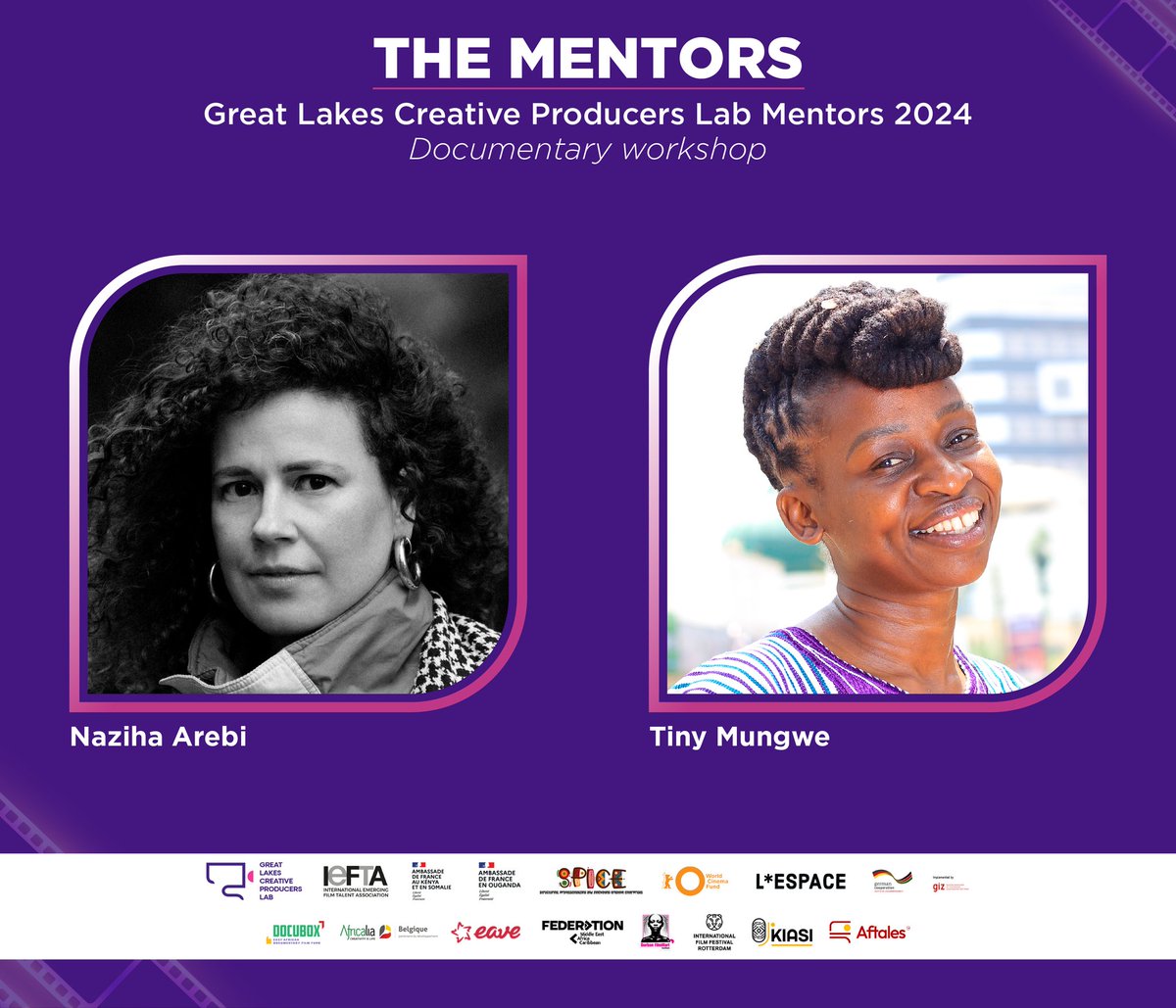 We are thrilled to introduce this edition’s Documentary Department Leads! This year, the documentary program ran separately from the fiction group, and it was guided by the incredible Tiny Mungwe and Naziha Arebi. Thank you for generously sharing your knowledge and expertise!