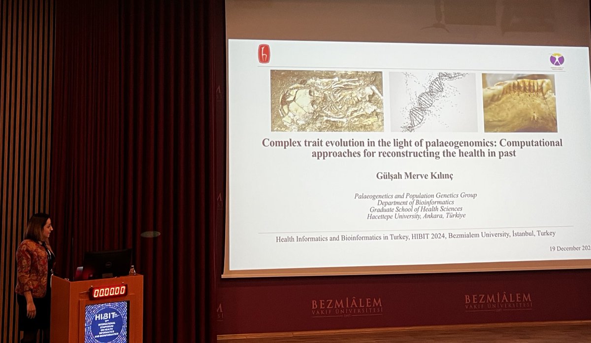 Melike Dönertaş (@melikedonertas) on Twitter photo how our past influences diseases of today? <a href="/gulsahhdal/">Gulsah Merve Kılınç</a> starts her talk with a brief history of ancient DNA studies. looking forward to hear more about her super cool work!! #HIBIT2024 <a href="/bezmialem/">Bezmiâlem Vakıf Üniversitesi</a> #ancientDNA <a href="/hubioinf/">hubioinformatics</a> how our past influences diseases of today? <a href="/gulsahhdal/">Gulsah Merve Kılınç</a> starts her talk with a brief history of ancient DNA studies. looking forward to hear more about her super cool work!! #HIBIT2024 <a href="/bezmialem/">Bezmiâlem Vakıf Üniversitesi</a> #ancientDNA <a href="/hubioinf/">hubioinformatics</a>
