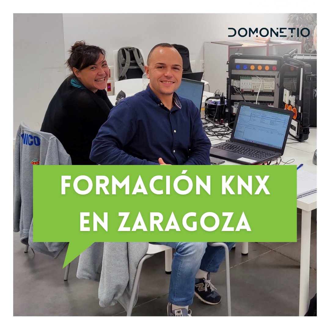 domonetio's tweet photo. 🎓 Recordamos nuestra formación KNX en Zaragoza. ¿Te la perdiste? ¡No pasa nada! Tenemos cursos online de KNX y certificaciones oficiales para que impulses tu carrera. 📩 Escríbenos para más info. 🚀 https://t.co/1OPrUVKhmi