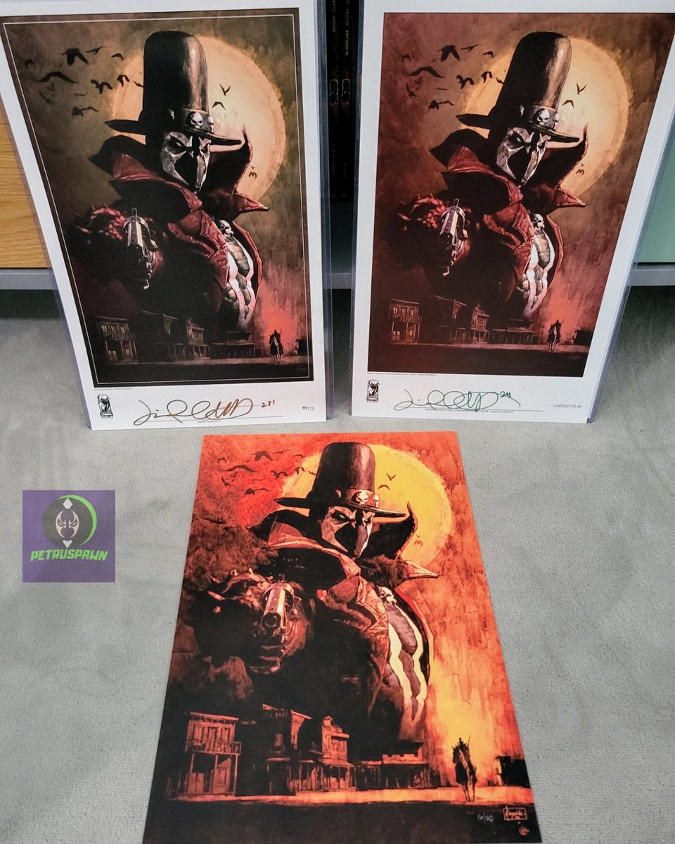 Who's ready?
I am! 

#gunslingerspawn 

<a href="/jpalmiotti/">Jimmy Palmiotti</a>