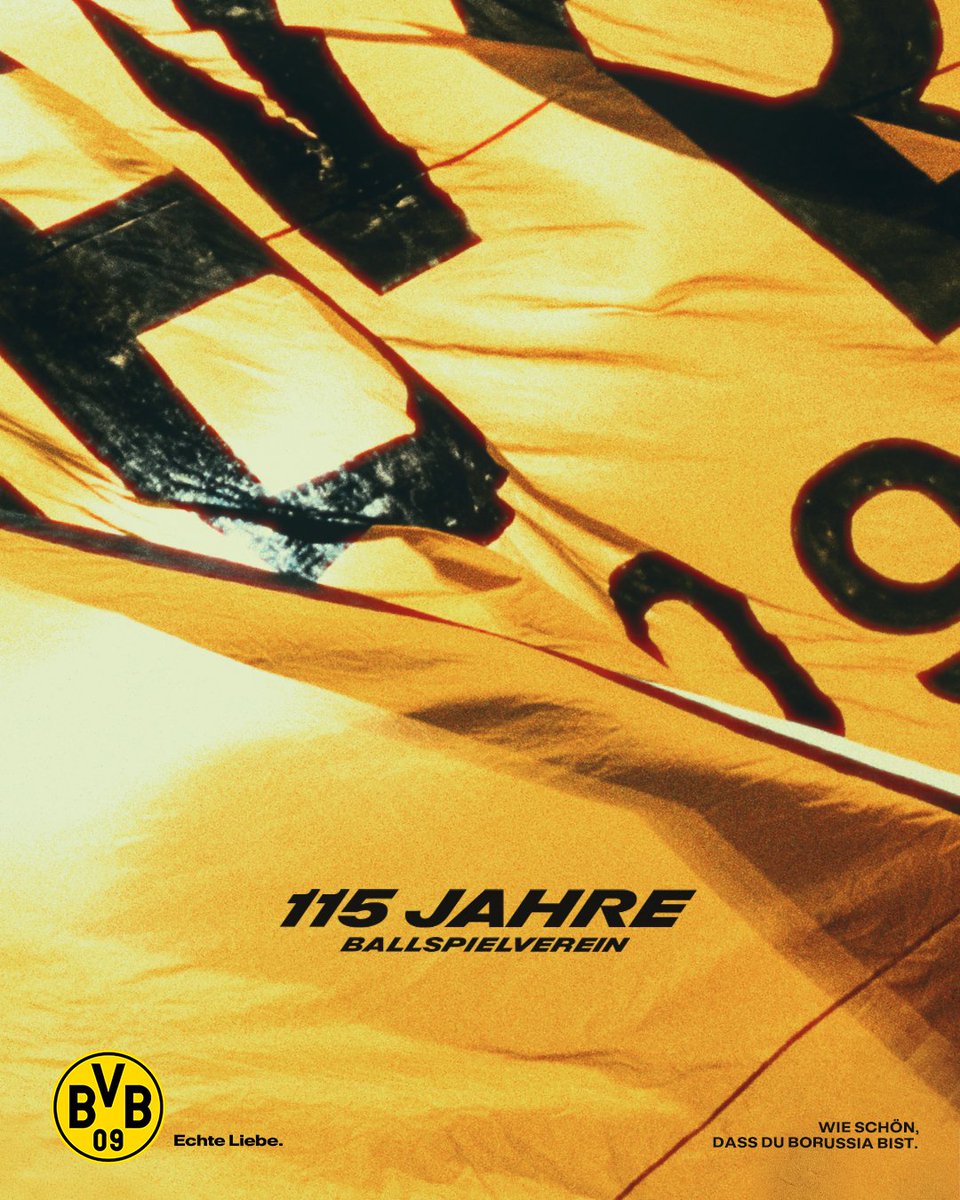 115 Jahre Borussia Dortmund 🖤💛