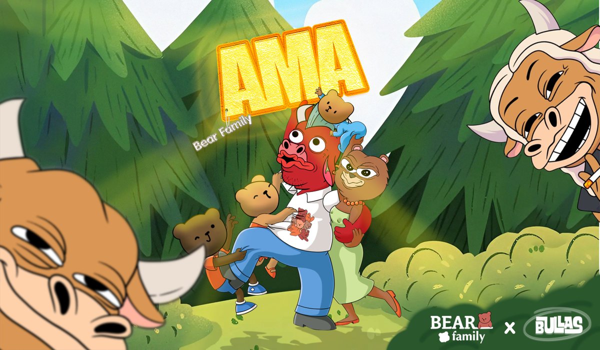 VNBearfamily's tweet photo. 📢Exciting AMA Alert: Join the BULLAS AMA with Bear Family Community! 🔥

This AMA is designed to develop the Vietnamese community in the @TheBullas_  project, offering a platform to explore Bullas—its community, culture, and roadmap.

"LET'S FUCKING MOOOOO!"

🗓️AMA Details:
⏰Time: Sat, Dec 21, 2024 - 2PM UTC (9PM UTC+7)
📍Via: Bear Family X: https://t.co/eFRXdzpeft

🌿AMA Participants:
Community Representatives
Mr. @Jackker123 (Speaker)
Mr. @michael91652 (Translator)
Mr. @hafi_thp (Speaker)
Bullas Team
Mr. @_Gods_1
& Members of The Bear Family

✅AMA Agenda
⚡️Part 1: Welcome Message
⚡️Part 2: Deep Dive into Bullas
⚡️Part 3: Q&A Session
⚡️Part 4: Engagement Activities
⚡️Part 5: Closing Remarks

🎁Reward:
🌟5000 tBera
🌟Exclusive : The best questions will receive WL for Bullas NFT

➡️ Don't forget to leave your questions here for the speaker to answer:

https://t.co/MFSFYIkisv

🔔 Set your alarms and drop your questions now to earn Rewards!