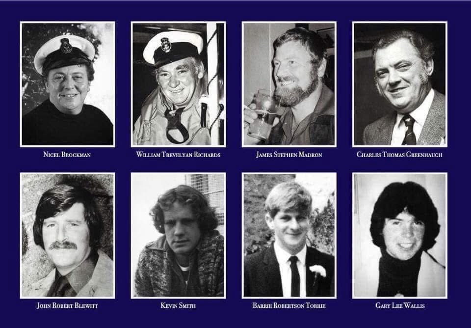 KHK_Media's tweet photo. On the 19th December 1981 the @RNLI @penleelifeboat Solomon Browne launched into horrendous seas to go to the aid of the Union Star and never returned. True Cornish heroes. Never forget. RIP #Penlee https://t.co/HTxh6NHxIi