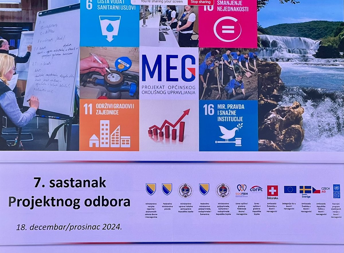 renaudmeyer's tweet image. Great to learn more about the @UNDPBiH Municipal Environmental Governance project, focused on improving delivery of local water public services. Strong partnerships with municipalities across #BosniaHerzegovona🇧🇦. Thanks to support from 🇨🇿🇪🇺🇸🇪🇨🇭#SDG6 #SDG11