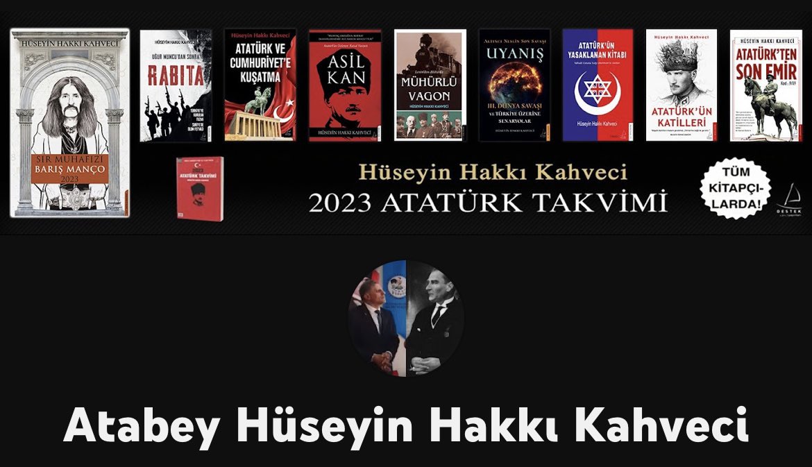 #HüseyinHakkıKahveci kimdir?

#Halk #Hak #Atatürk #kitap 

🇹🇷atabeyturkocaklari.com