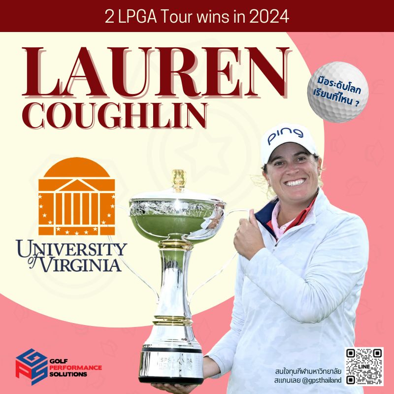 gpssportsth's tweet photo. 🏌🏼♀️Lauren Coughlin
🏆 2024 ISPS Handa Women's Scottish Open
🏆 2024 CPKC Women's Open
🏅 มืออันดับ 15 ของโลก
🎓 University of Virginia 2011-2016
#GPS #golfperformancesolutions
#GPSCPP #CPP #CollegePrepProgram
#ทุนกีฬามหาวิทยาลัย #ทุนนักกีฬา
#หาทุนเรียนต่อ #GolfScholarship https://t.co/p8RKn9b1Ad