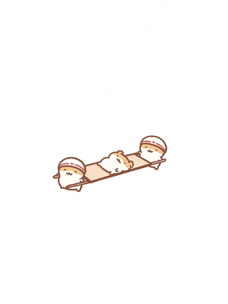 「搬送中… 」|すやおのイラスト