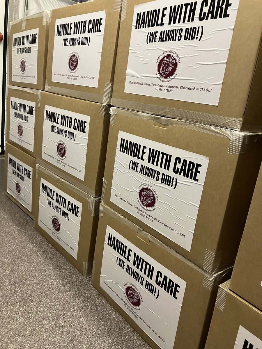 🎶 It’s beginning to look a lot like Christmas 🎶

Our first orders of 2024 are complete. For  over 30 years we have couriered our turkeys to all corners of the UK. 

Packed in environmentally friendly, insulated and chilled packaging…with vital instructions for the courier!