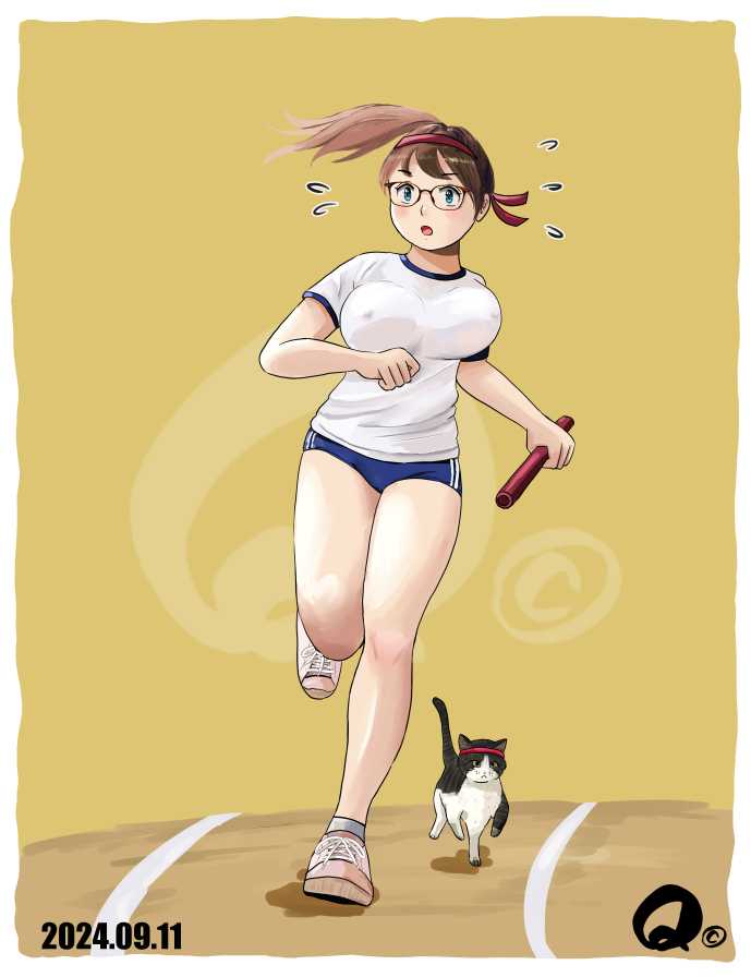 2024年の振り返り
運動会あるある
隠れ巨乳がばれちゃう😱 