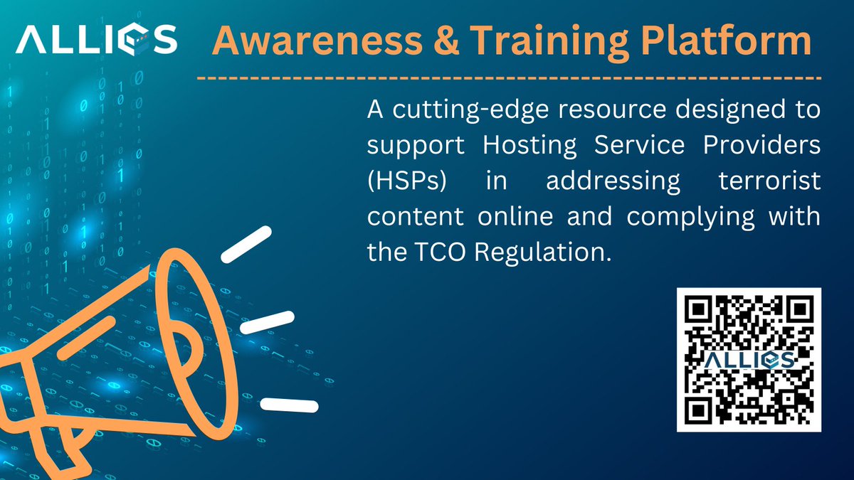 🌐 Discover the ALLIES Awareness &amp; Training Platform!

 🔗 Explore the platform here: allies.divein-project.eu

🎥 Watch our introduction video: youtube.com/watch?v=tNk9ZM…