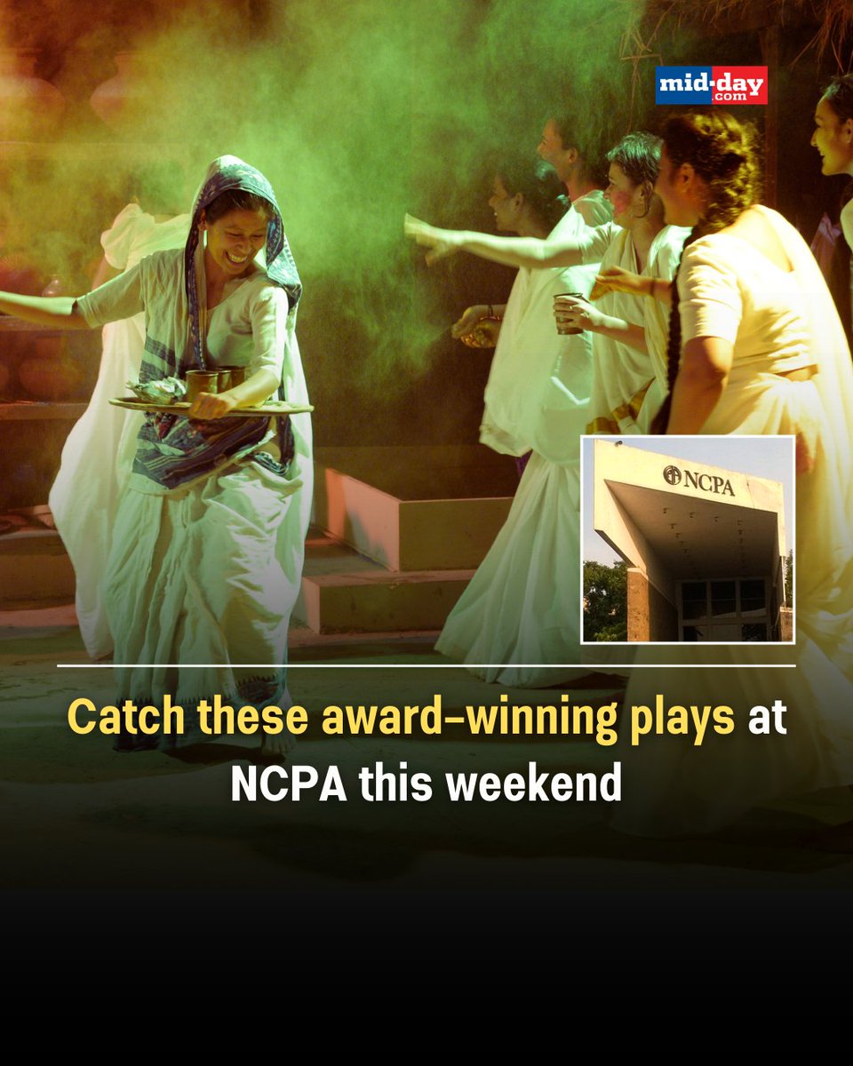 mid_day's tweet photo. From December 19-22, 7 PM onwards, NCPA Nariman Point will host award-winning plays, unveiling untold stories from rural India.
By: @dev99kamble
#thingstodoinmumbai #mumbaiguide #Lifestylenews #mumbai #Artsandculture #culturenews https://t.co/R0RO1EPFnO