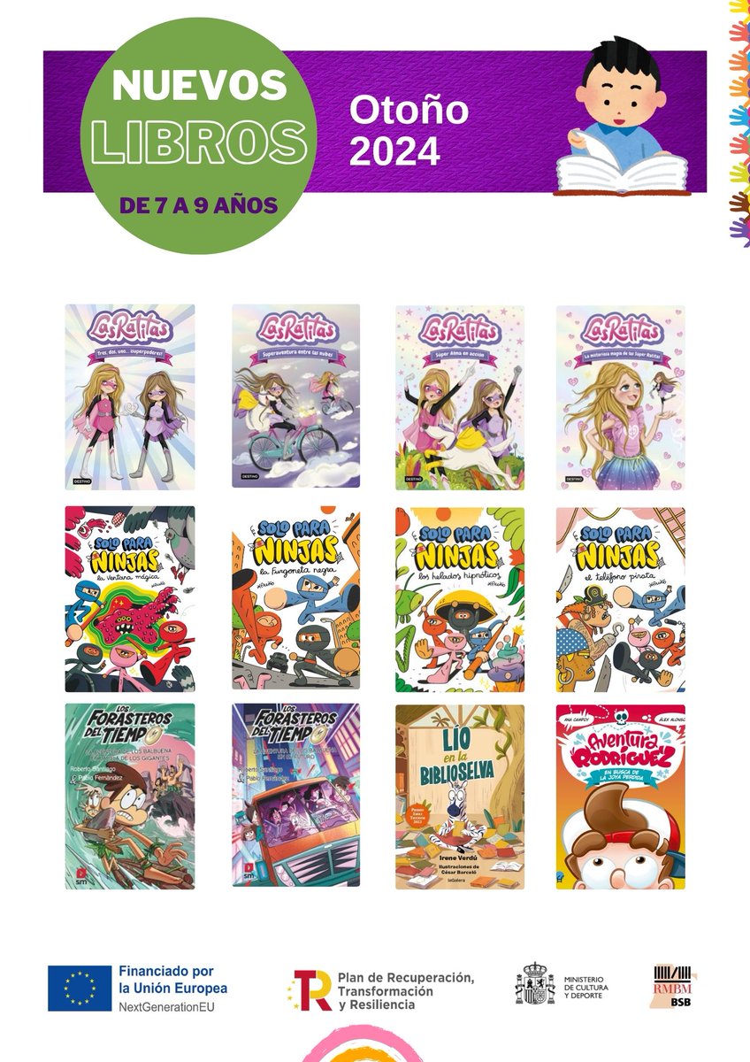 Este año Papá Noel se ha adelantado a la #Navidad  y nos ha traído un montón de 📚libros para todas las edades. Aquí os dejamos una muestra, pero hay muchos más.
<a href="/RMBM17/">RMBM</a> 
#Novedadeslibros
#NosGustaLeer