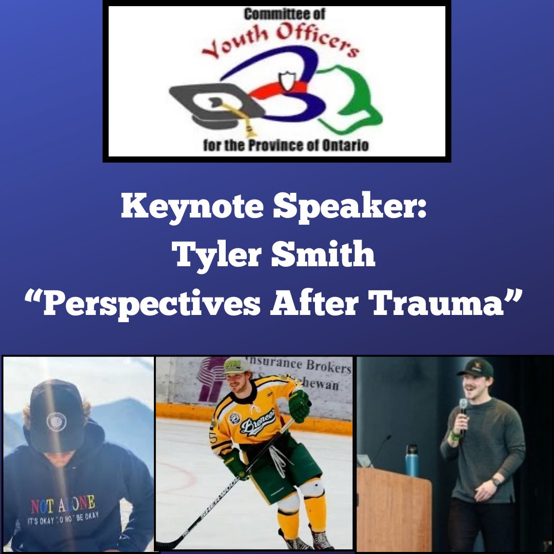 EXCITING NEWS!
We are super excited to announce that one of our keynote speakers at the 2025 conference is Tyler Smith, former <a href="/HumboldtBroncos/">Humboldt Broncos</a> player, survivor and founder of Not Alone Co.
Not to be missed! 
Register now: coyo.on.ca/conference-inf…
#COYO2025