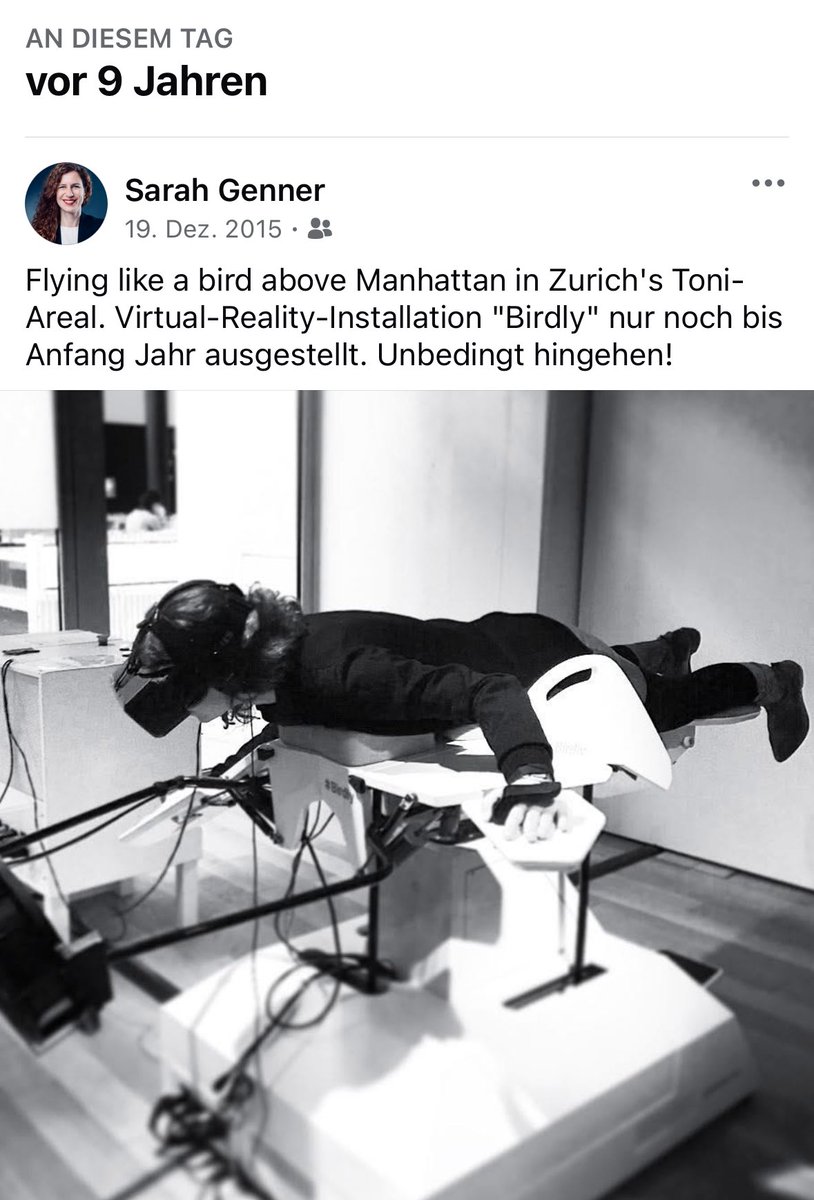 Vor 9 Jahren war ich im Metaverse dank «Birdly». 

Es ist und bleibt meine bisher beste Virtual-Reality-Erfahrung. 

Was habe ich seither verpasst?