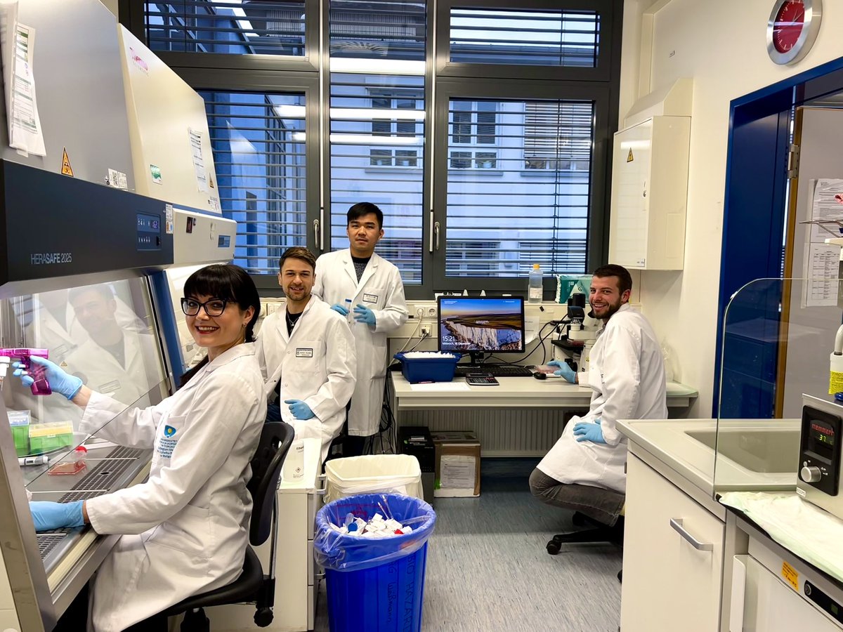 Cheng-Yu Wu (@danielchengyuwu) on Twitter photo Teamwork in action!
Last few months, I had a truly wonderful and productive time with our guest scientist, <a href="/WujakMagdalena/">Magdalena Wujak</a> from <a href="/UMK_Torun/">UMK Torun</a>, and my fantastic colleagues including <a href="/hstefan991/">Stefan Hadzic</a>.
Safe journey back to Poland 🇵🇱, Magda.
<a href="/CPI_ExStra/">CPI</a> <a href="/jlugiessen/">Universität Gießen</a> <a href="/UKGM_Presse/">UKGM Gießen und Marburg</a> Teamwork in action!
Last few months, I had a truly wonderful and productive time with our guest scientist, <a href="/WujakMagdalena/">Magdalena Wujak</a> from <a href="/UMK_Torun/">UMK Torun</a>, and my fantastic colleagues including <a href="/hstefan991/">Stefan Hadzic</a>.
Safe journey back to Poland 🇵🇱, Magda.
<a href="/CPI_ExStra/">CPI</a> <a href="/jlugiessen/">Universität Gießen</a> <a href="/UKGM_Presse/">UKGM Gießen und Marburg</a>