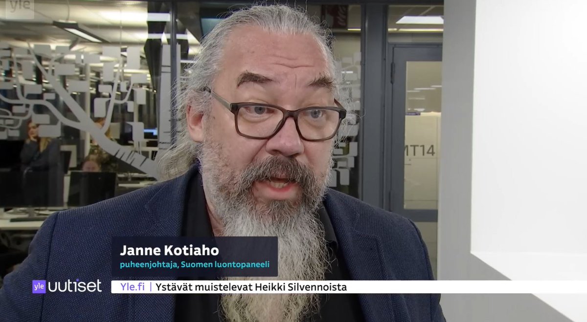 Luontopaneeli (@luontopaneeli) on Twitter photo ”Näin luontohaitat eivät jää vain yhteiskunnan maksettavaksi, vaan saataisiin yksityinen sektori oikeudenmukaisella tavalla mukaan kestävyysmurroksen aikaansaamiseen”, sanoo Luontopaneelin pj <a href="/JanneKotiaho/">Janne S. Kotiaho @jannekotiaho.bsky.social</a> <a href="/Yleuutiset/">Yle Uutiset</a>.
📺 Ks. tallenne Yle Areenassa
👉areena.yle.fi/tv/ohjelmat/57… ”Näin luontohaitat eivät jää vain yhteiskunnan maksettavaksi, vaan saataisiin yksityinen sektori oikeudenmukaisella tavalla mukaan kestävyysmurroksen aikaansaamiseen”, sanoo Luontopaneelin pj <a href="/JanneKotiaho/">Janne S. Kotiaho @jannekotiaho.bsky.social</a> <a href="/Yleuutiset/">Yle Uutiset</a>.
📺 Ks. tallenne Yle Areenassa
👉areena.yle.fi/tv/ohjelmat/57…