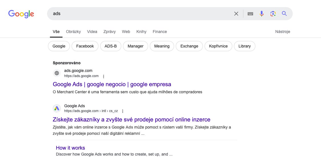 Při googlení "ads" (navigační dotaz, cíl je dostat se do Google Ads) si platí reklamu na Googlu phisingový web sites.google.com/view/now-acces… který vypadá jako Ads a chce po vás login a heslo. Masakr. Svůj login a heslo jim nedávejte :-)