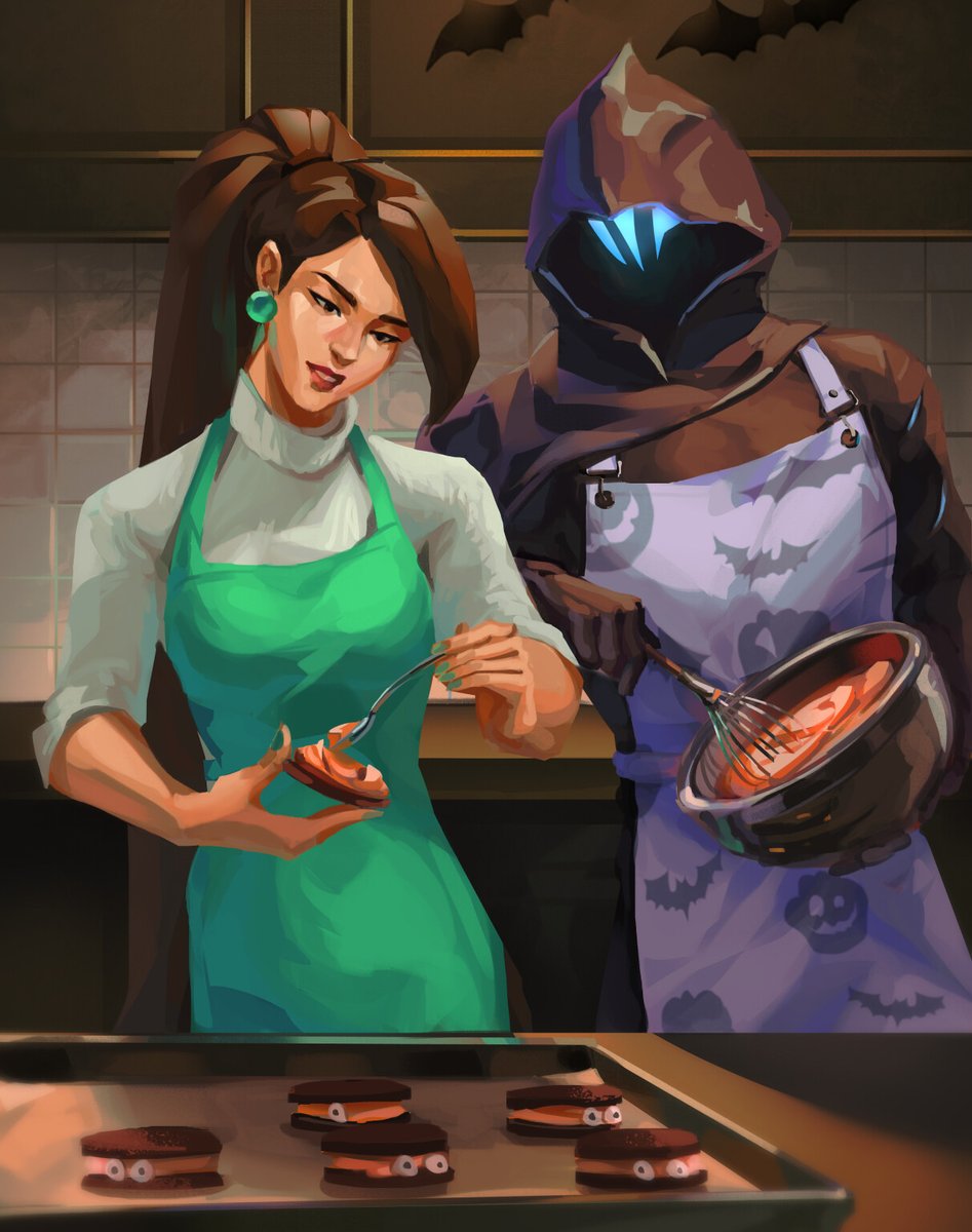 Sage and Omen 😍

🎨 <a href="/skairsy/">Skairsy</a> // #VALORANT