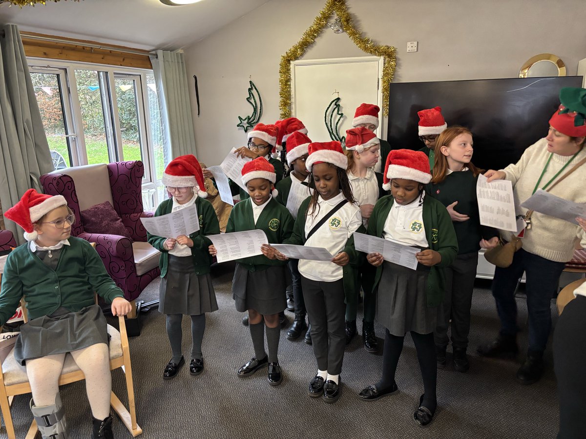 StPatricksSoton's tweet photo. Some of our choir had a lovely time entertaining the residents of @Dawson_Lodge with carols and singing - we love coming to visit and will be back in the new year! https://t.co/vdYroU4lFX