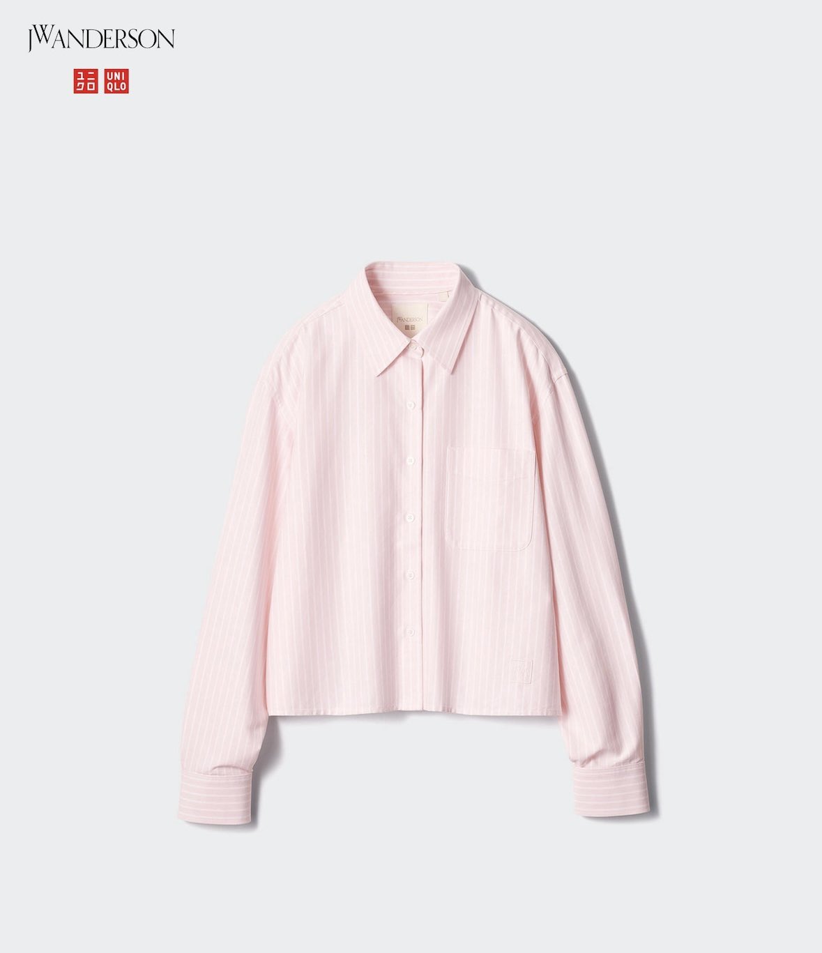 【新品・送料込】 JW.ANDERSON , ピンストライプ 長袖 トップス JW ANDERSON ユニクロ ピンク ストライプ 長袖シャツ XL - メルカリ