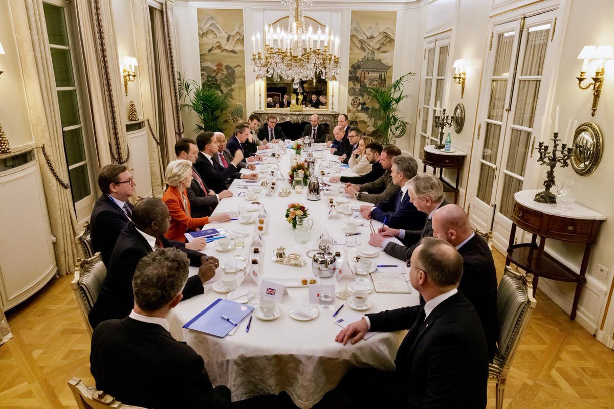 Dick Schoof (@minpres) on Twitter photo Good to speak to President <a href="/ZelenskyyUa/">Volodymyr Zelenskyy / Володимир Зеленський</a> and others at the invitation of @SecGenNato Rutte last night about the latest developments in Russia’s brutal war of aggression against Ukraine.
As before, in this phase too we must continue to give Ukraine our undiminished support in all Good to speak to President <a href="/ZelenskyyUa/">Volodymyr Zelenskyy / Володимир Зеленський</a> and others at the invitation of @SecGenNato Rutte last night about the latest developments in Russia’s brutal war of aggression against Ukraine.
As before, in this phase too we must continue to give Ukraine our undiminished support in all