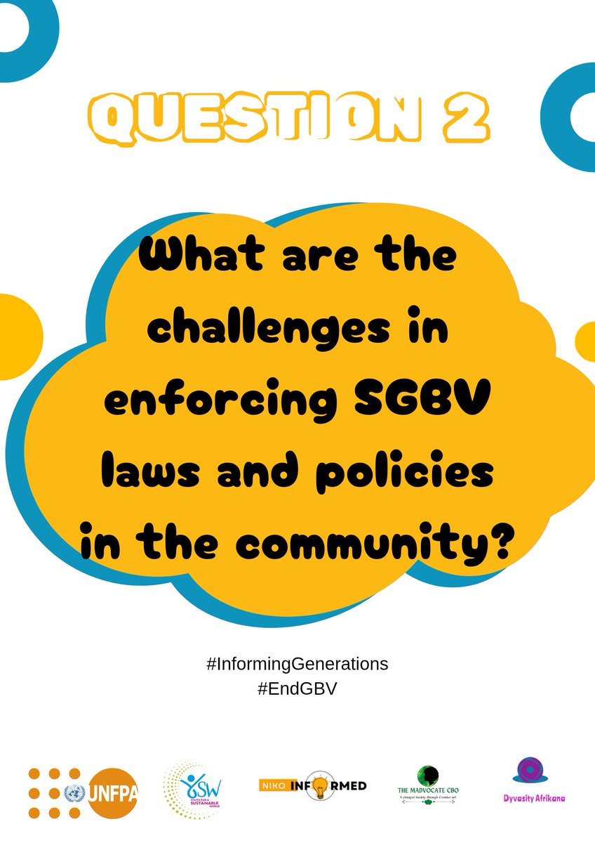 Niko Informed (@nikoinformed) on Twitter photo QUESTION TWO
#InformingGenerations #EndGBV
<a href="/UNFPAKen/">UNFPA Kenya</a> <a href="/YSW_Kenya/">YSW_ Kenya</a> <a href="/MadvocateCbo/">The Madvocate CBO</a> <a href="/DyvasityAfrikan/">DYVASITY AFRIKANA</a> QUESTION TWO
#InformingGenerations #EndGBV
<a href="/UNFPAKen/">UNFPA Kenya</a> <a href="/YSW_Kenya/">YSW_ Kenya</a> <a href="/MadvocateCbo/">The Madvocate CBO</a> <a href="/DyvasityAfrikan/">DYVASITY AFRIKANA</a>