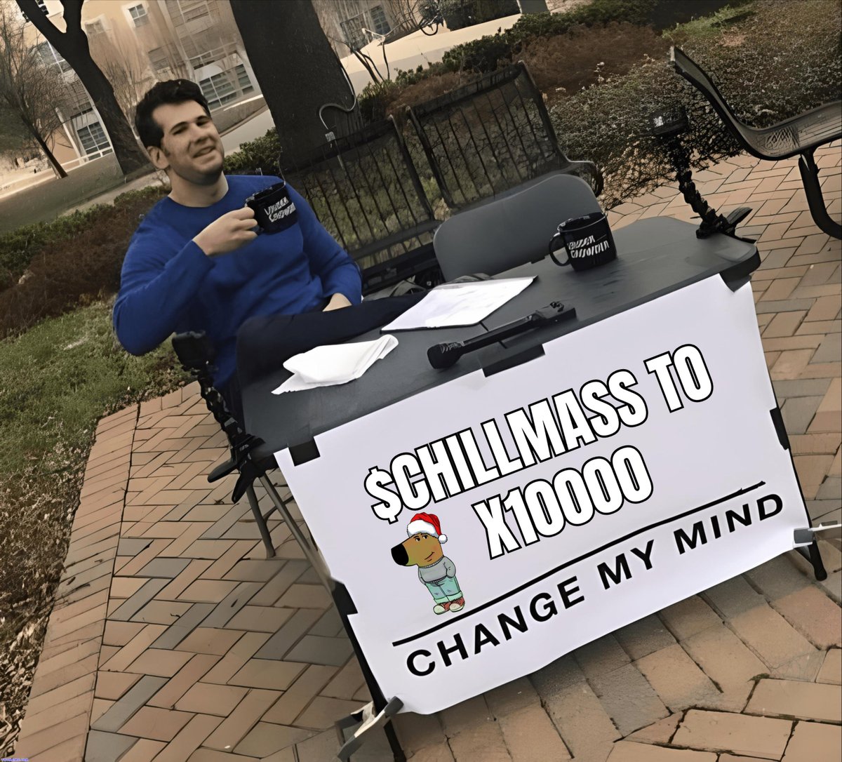 chillmassonsol's tweet image. 🚀 $CHILLMASS to x10,000 – Change My Mind! 🎅❄️

With the Chill Fam holding strong and the jeets out of the way, the path to the moon has never been clearer! 🌕✨

💎 Are you ready to join the most CHILL moon mission of the season? 🕶️🎄

📲 Hop in now: pump.fun/coin/2wLU4aMW7…