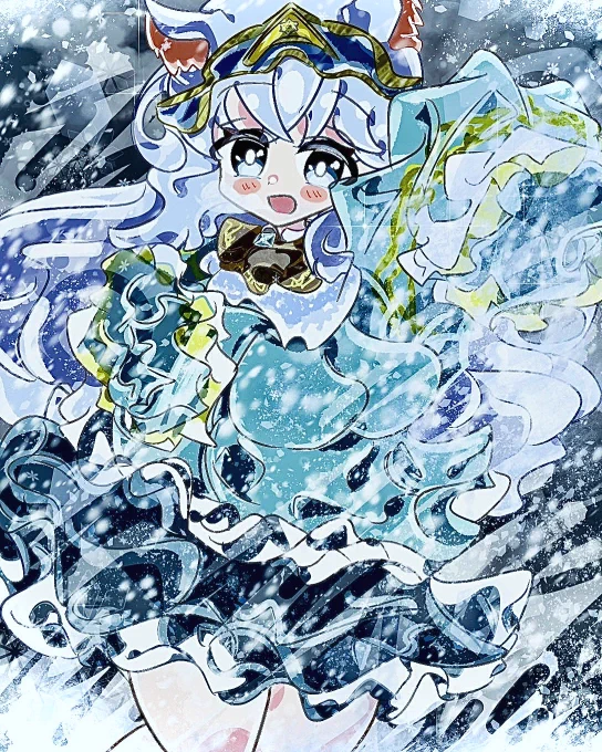 #TLに雪作品を降らせよう