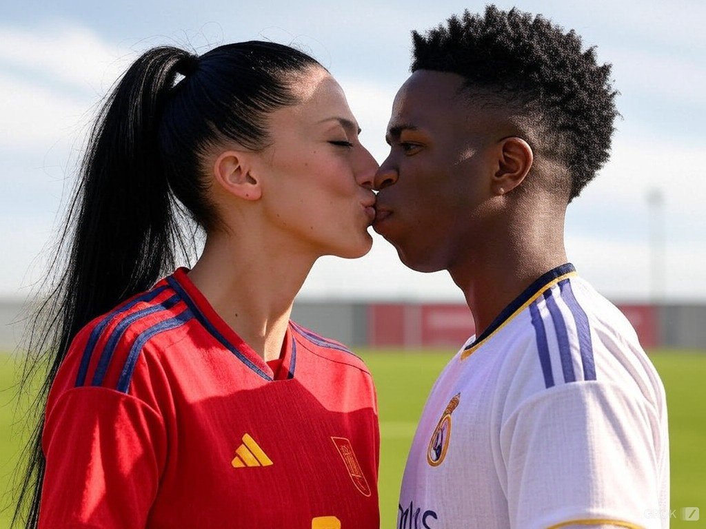 Muy bien por Jenni Hermoso o posó obligada por un contrato de publicidad mexicano?....