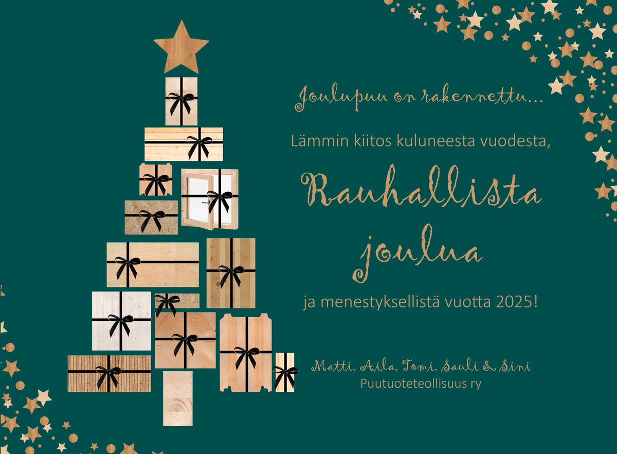 Onhan tässä ollut viime aikoina yhtä ja toista, mutta alamme vetäytyä jouluvapaille. Ensi vuonna sitten uudet haasteet.
Tässä vaiheessa