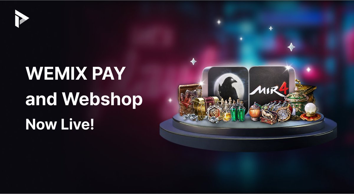 WemixNetwork's tweet photo. 🌟 The Wait is Over—WEMIX PAY & Webshop are Here!
🎉 #WEMIXPAY and the #WEMIXPLAYWebshop are finally open! 🚀 Ready to dive in? 😎
🕹️ Along with previously announced events, we’re rolling out new community activities to enjoy!✨
✅ Create the First Slogan
✅ AMA: WEMIX PAY x Webshop Edition
Join the fun and grab your rewardsat #WEMIX community! ! 👉https://t.co/34cV60ofmF