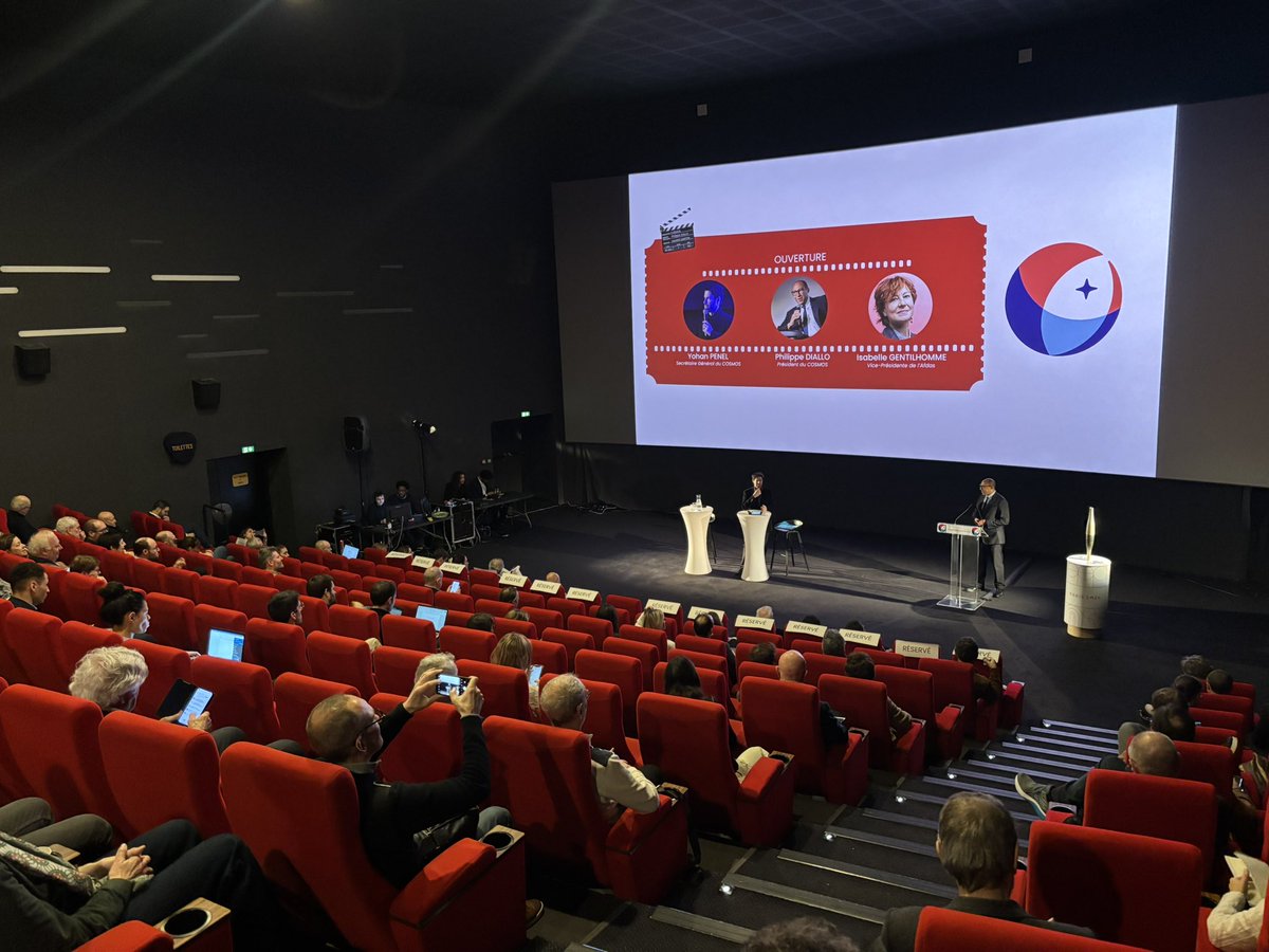 ✅ C’est parti pour l’AG du COSMOS au Cinéma Pathé Beaugrenelle, avec l’ouverture de notre Président <a href="/PhilippeDiallo/">Philippe Diallo</a> !

Plusieurs temps forts prévus dont deux séquences dédiées aux Jeux.

Pour suivre l’évènement en live depuis YouTube : lnkd.in/eFAEVeQC