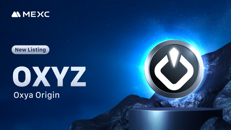 MEXC (@mexc_official) on Twitter photo We're thrilled to announce that the <a href="/OxyaOrigin/">Oxya Origin</a> Kickstarter has concluded and $OXYZ will be listed on #MEXC!
๐นDeposit: Opened
๐นOXYZ/USDTย Trading in the Innovation Zone: 2024-12-19 11:00 (UTC)
Details: mexc.com/support/articlโฆ We're thrilled to announce that the <a href="/OxyaOrigin/">Oxya Origin</a> Kickstarter has concluded and $OXYZ will be listed on #MEXC!
๐นDeposit: Opened
๐นOXYZ/USDTย Trading in the Innovation Zone: 2024-12-19 11:00 (UTC)
Details: mexc.com/support/articlโฆ