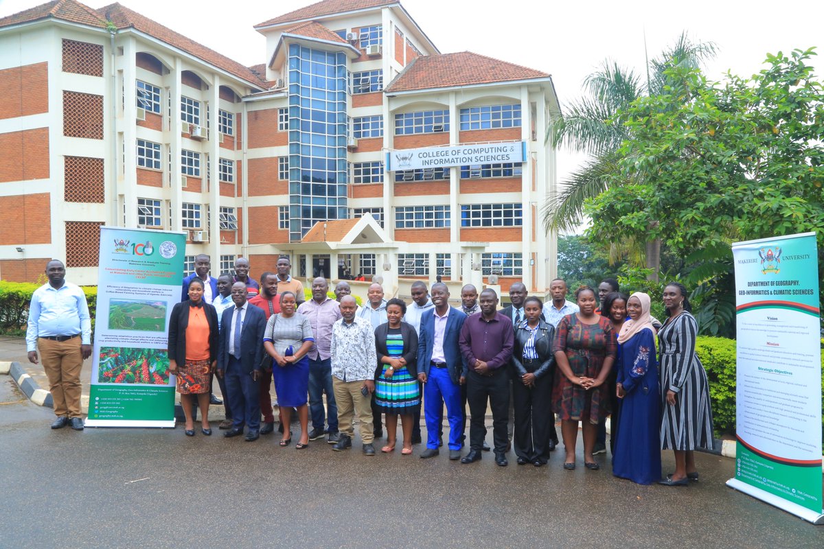 landmarkmediac's tweet photo. Research Dissemination workshop for three projects namely; Land Use Management &amp; Artificial Intelligence for Crop Production, Land Use &amp; Carbon Stocks, and Adaptation to climate change induced vulnerability kicks off at #Makerere university #kyambogouniv #wascal #akademiya2063 https://t.co/aTKrAUxwoF