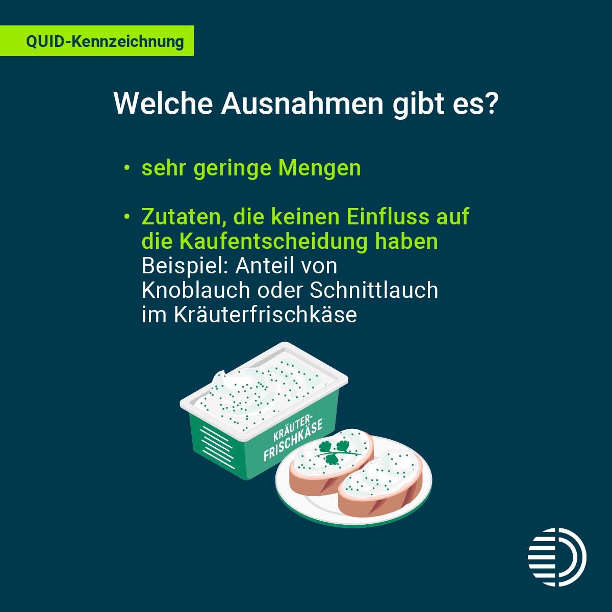 QUID-Kennzeichnung bedeutet: wissen, wie viel von einer bestimmten Zutat im Lebensmittel ist. Fragst du dich manchmal, wie viel Erdbeeren in deinem Erdbeerjoghurt sind oder wie viel Ei in deiner Mayonnaise steckt? QUID gibt darauf Antworten, macht deinen Einkauf verständlicher