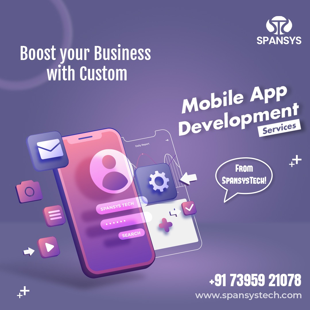 spansys_tech's tweet image. SpanSysTech leads the way in mobile app development, delivering user-friendly, innovative apps that drive growth.

Reach Us,
Website: spansystech.com

#mobileappdevelopement #smsmarketing #digitalmarketing #seo #whatsappmarketing #emailmarketing #socialmediamarketing