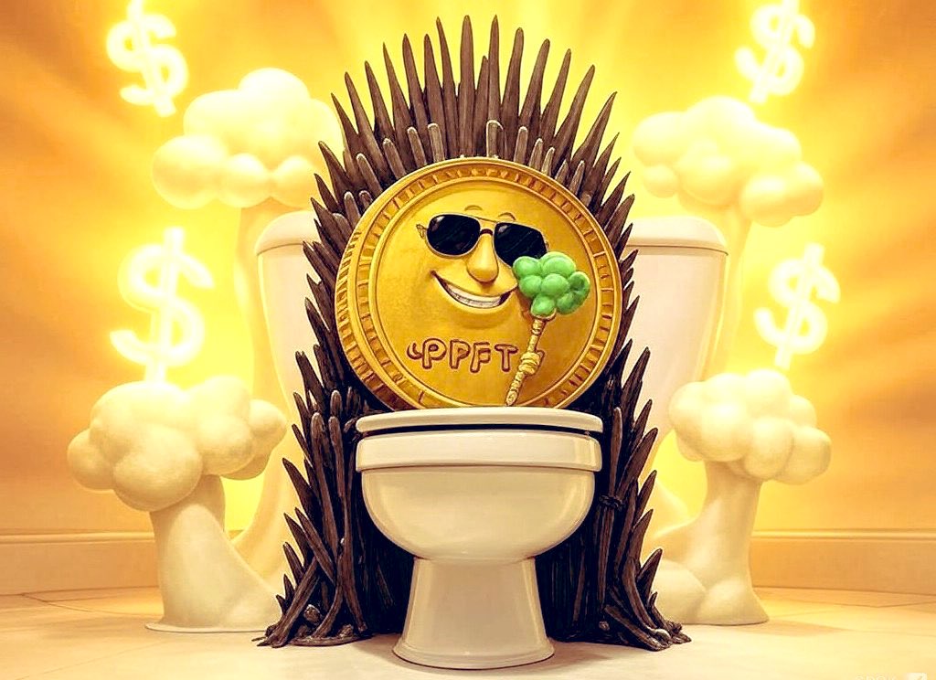 🚨Attention, professional gas passers! 🚨
Introducing GasCoin ($PFFT): The only coin that’s truly full of it. 💨
💎 Backed by natural gas (not the kind you’re thinking). 🚀 From the Throne to the Moon.
Are you ready to ride the stinkiest moonshot of the year? 🌕💨
#PFFT #GasCoin