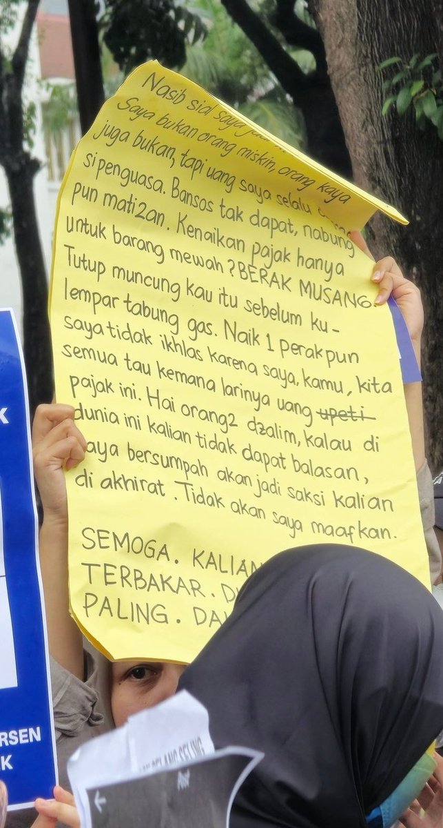 bandeusshi's tweet photo. ini dia suara kaum menengah https://t.co/Gtrym9ChvN