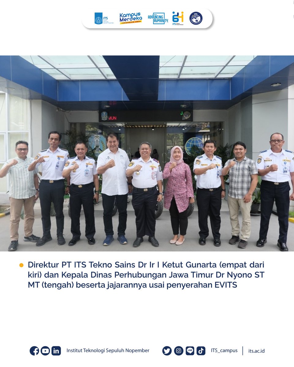 its_campus's tweet photo. Baca berita selengkapnya di https://t.co/faUnKisXYG
#ITSSurabaya
#ITSCampus
#Vivat
#EVITS
#KendaraanListrik https://t.co/flneriCO3j