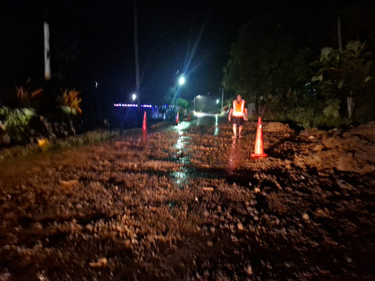 Updated from the Land Transport Authority monitoring team. 
1) Fagalii Ford - only high vehicles can cross
2) Fugalei - Flood levels impacting access to the area