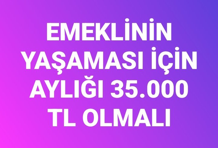 Emekli ve Emekçilerin maaş zamlarının enflasyon artışına etkisi varsa, bununla mücadele etmek ekonomi yönetiminin asli görevidir.

#KaynaklarınDağılımındaAdalet