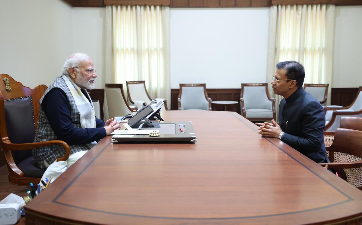 visrane's tweet image. I was honoured to meet the world leader and my guru, Respected Prime Minister Shri @narendramodi. As a humble BJP karyakarta, I find profound inspiration in his transformative vision and tireless dedication to our nation.
His journey from humble beginnings to leading Bharat's…